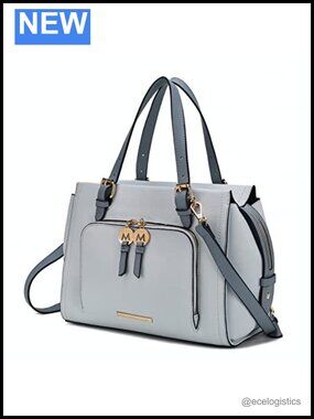 PU Leather Satchel Handbag Slouchy Shoulder Bag Top Handle Women's Purse